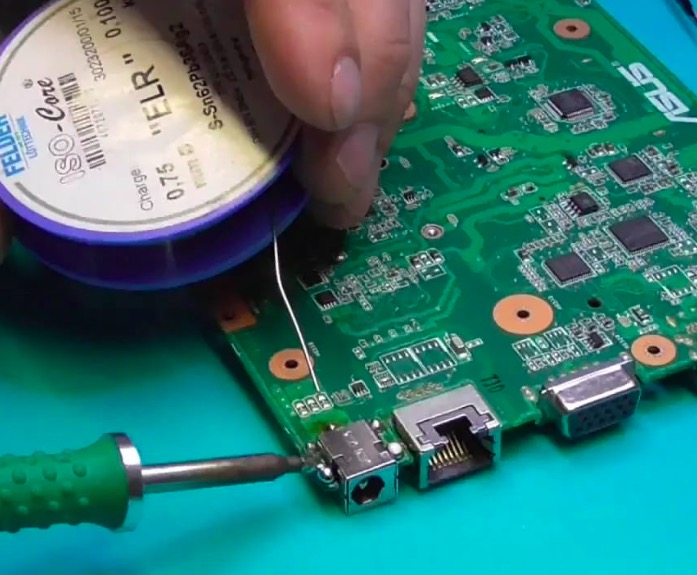 Замена разъема питания ноутбука Прокшино метро Москвы